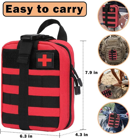 Tactical First Aid Kits Medical Bag Emergency Outdoor Hunting Car Camping Molle Survival Tool EDC Pouch Organizer Medical Bag