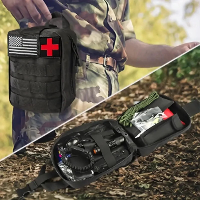 Tactical First Aid Kits Medical Bag Emergency Outdoor Hunting Car Camping Molle Survival Tool EDC Pouch Organizer Medical Bag