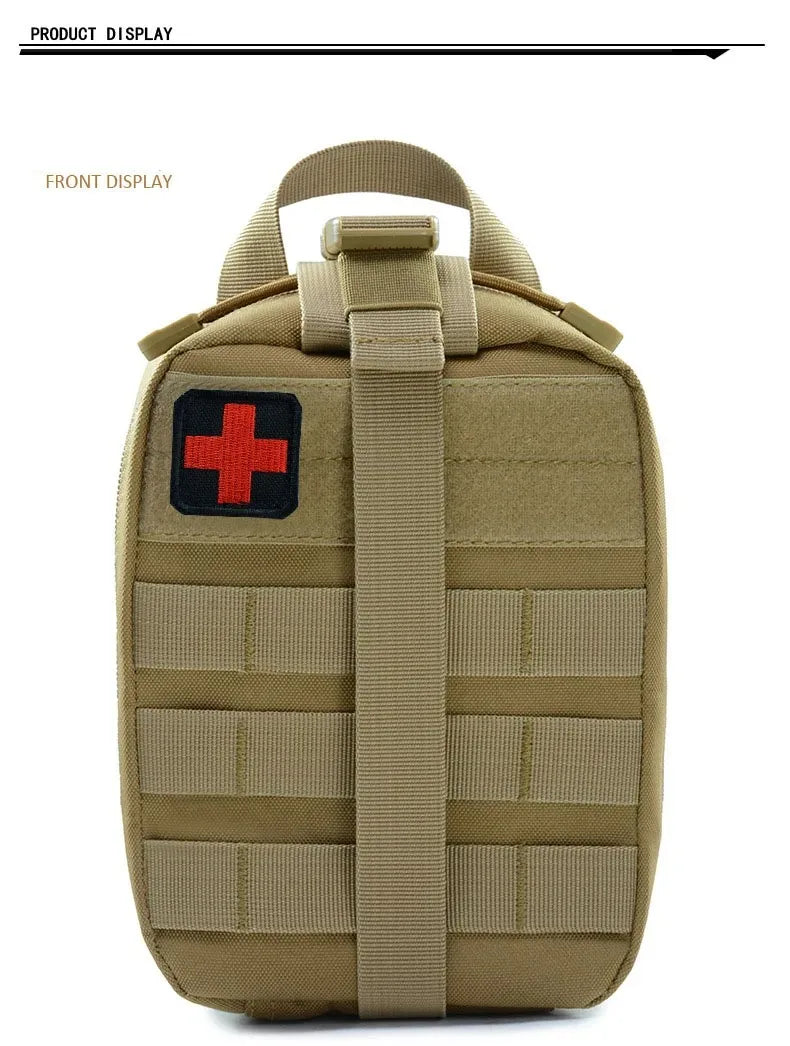 Tactical First Aid Kits Medical Bag Emergency Outdoor Hunting Car Camping Molle Survival Tool EDC Pouch Organizer Medical Bag